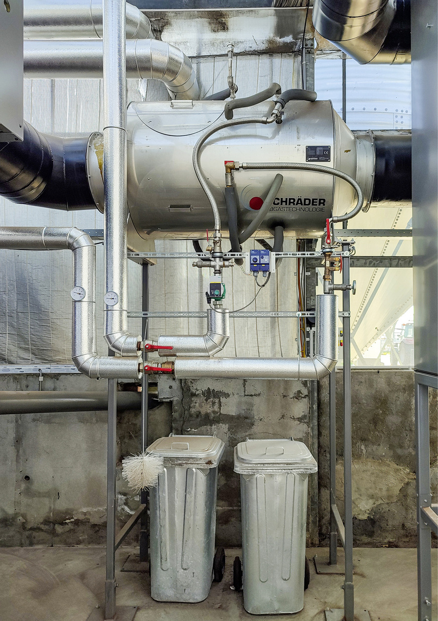 Das Wärmerückgewinnungssystem TurbuFlexS-ThermTube verbessert die Heizungseffizienz um 4 bis 5 %.