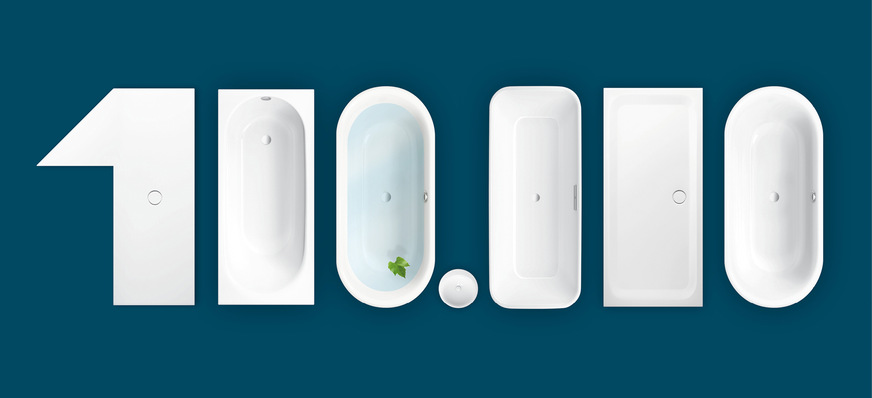 Der Badelemente-Hersteller Bette feierte jüngst einen Rekord: 100.000 Badelemente aus „grünem“, CO2-neutralem Stahl hat das Unternehmen mittlerweile produziert.