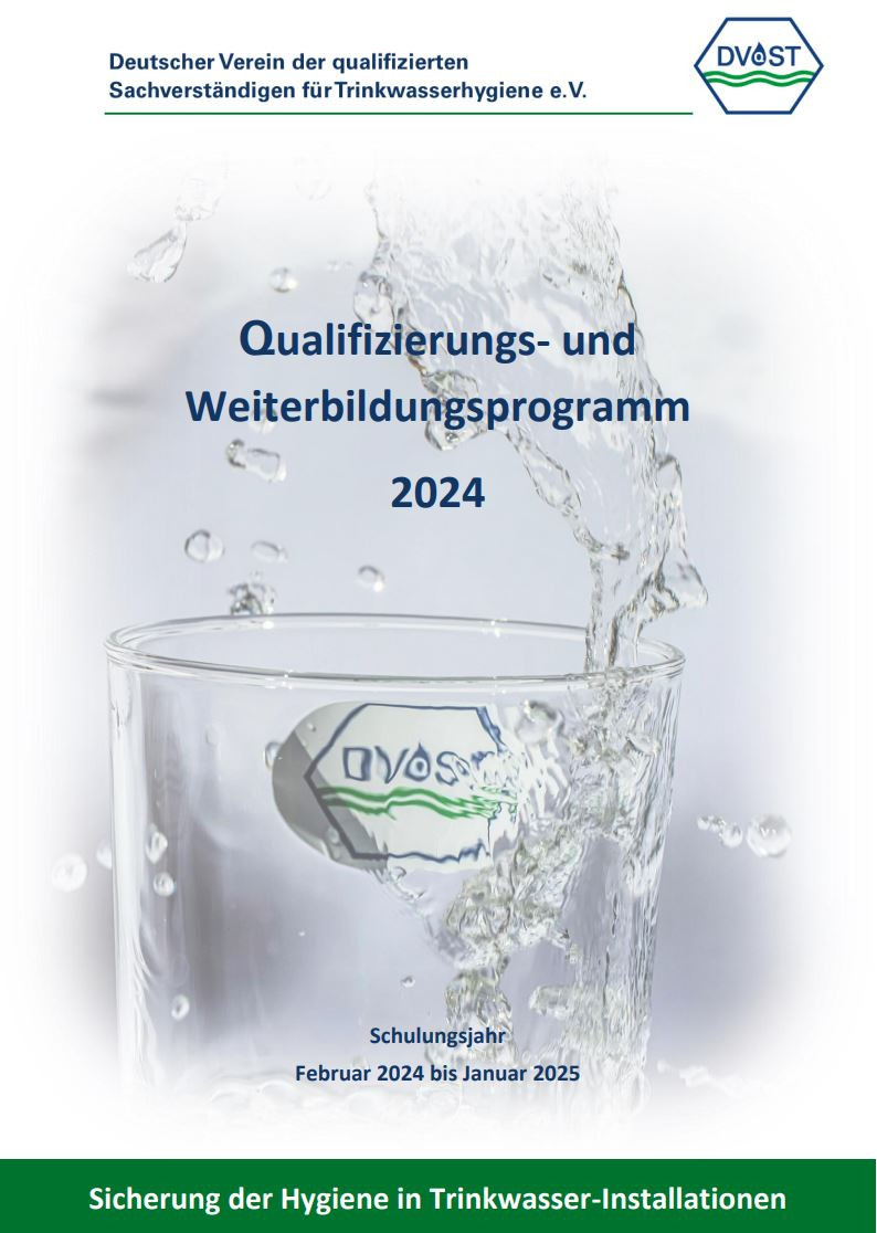 Der DVQST bietet allen, die an Trinkwasser-Installationen beteiligt sind, spezielle Weiterbildungsprogramme an