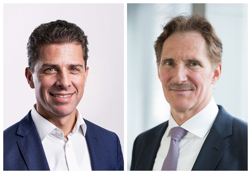 Tjarko Bouman (links) tritt in die Fußstapfen von Bertrand Schmitt (rechts) als CEO von BDR Thermea.