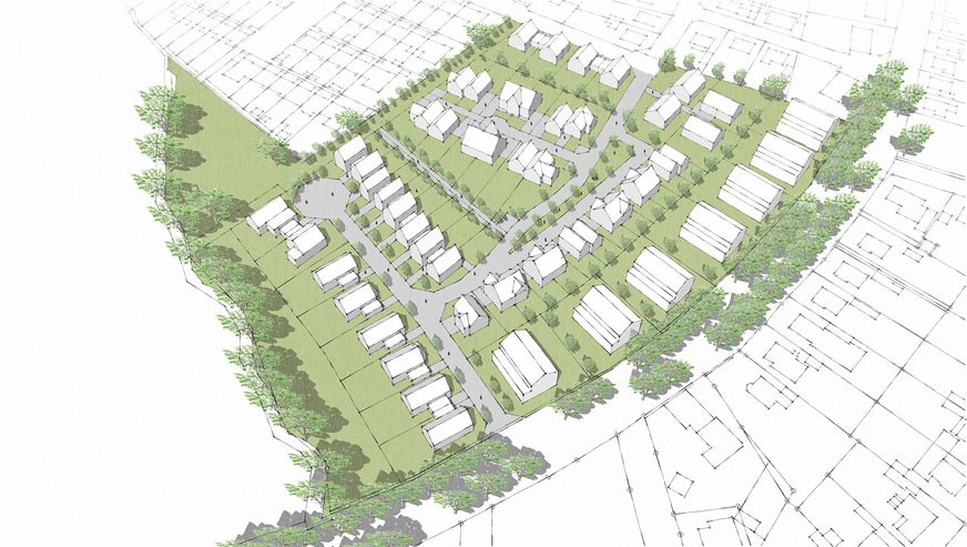 Rund 130 Wohnungen und Häuser umfasst das energieautarke „Wärmepumpenquartier Groninger Straße“ in Leer, eines von fünf Pilotquartieren im Rahmen des Projekts „Quartierswärmeversorgung mit Wärmepumpen