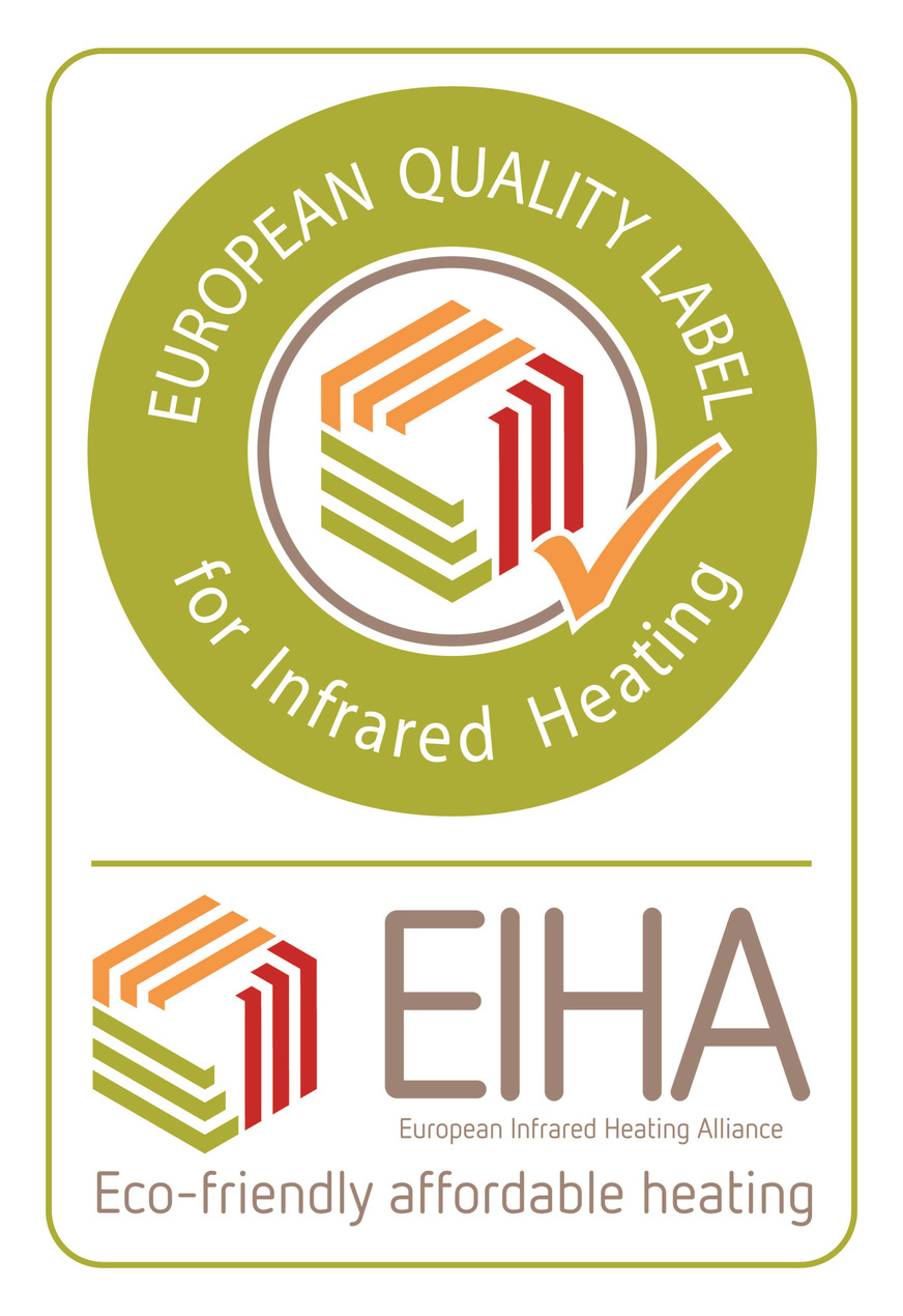 Logo „European Quality Label for Infrared Heating“