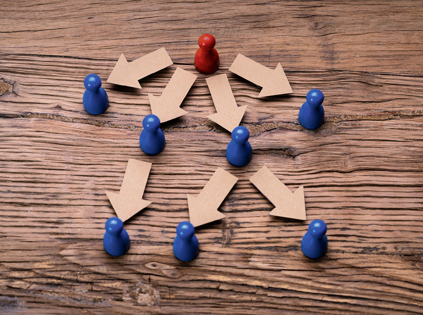 Jeder Mitarbeiter soll das Gefühl haben, dass er sich an den Chef wenden kann, wenn es zu Problemen bei der Erledigung der Aufgaben kommt.