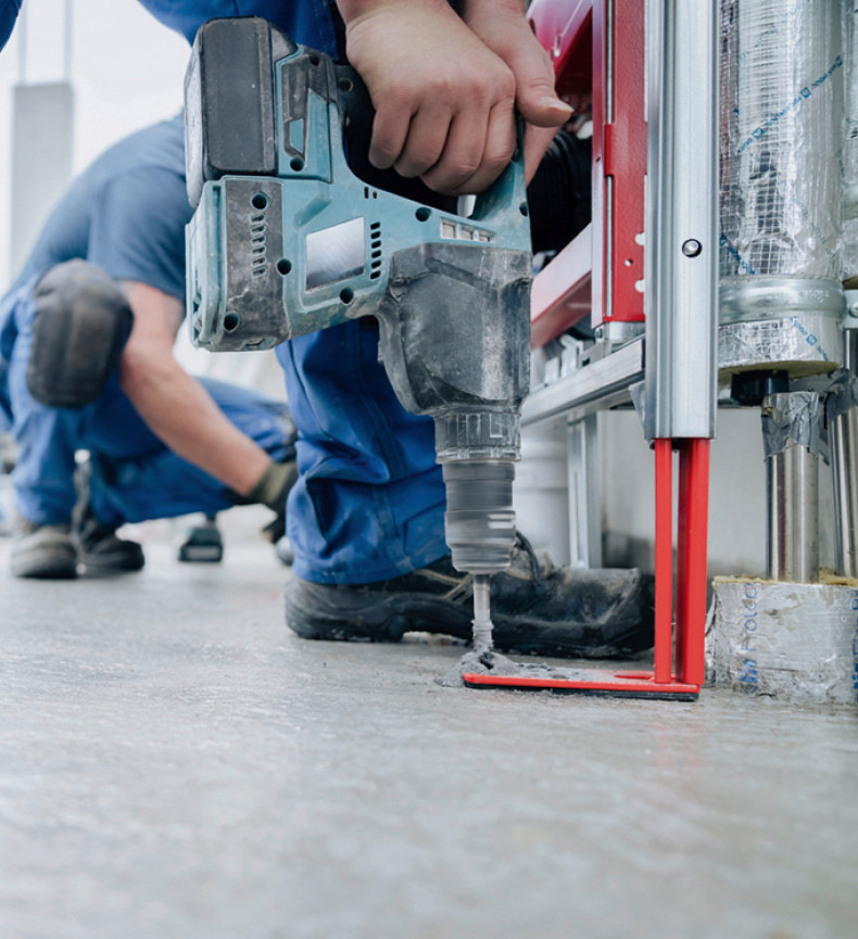 Die kürzeren Bauzeiten und verminderten Lärm- und Schmutzbelastungen in ­bewohnten Ge­bäuden erhöhen die Zufriedenheit der Kunden.