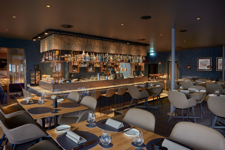 Der Gastraum des Chicago‘s Grill & Bar.