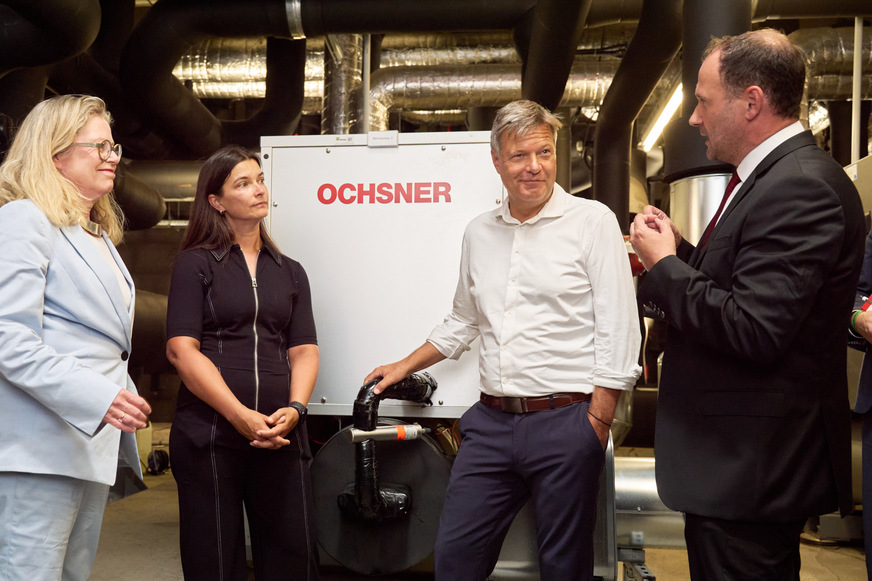 Ikea Lichtenberg: Robert Habeck zu Besuch am 14. August 2024.