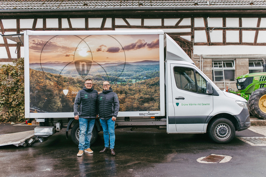 Die Firmengründer: Alexander Beck (links) und Falk Donner