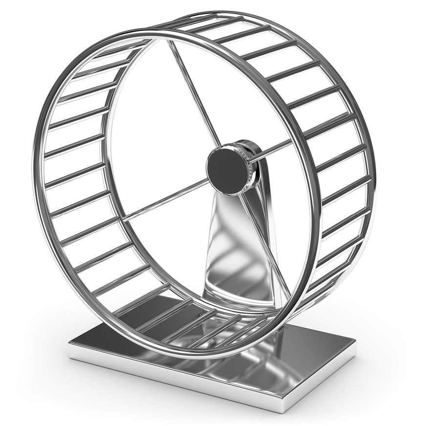 Das Ziel jeder gestressten Chefin und jedes gestressten Chefs sollte es sein, aus dem Hamsterrad auszusteigen. Der Schlüssel dazu lautet: Delegieren.