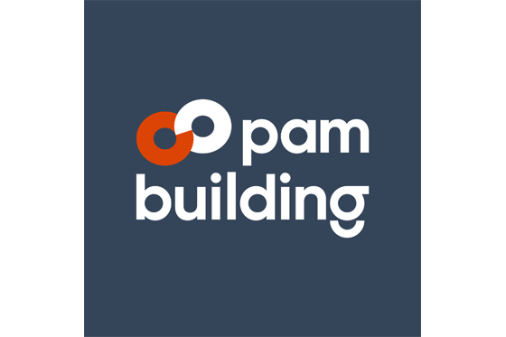 Das neue Logo von PAM Building.