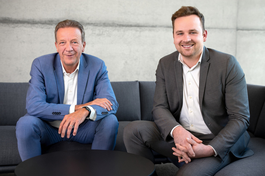 Hans-Joachim Sahlmann (links) mit Peter Fehlings.