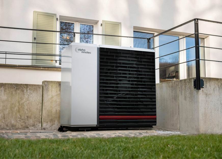 Die Inverter-Wärmepumpen Hybrox 11 und 16 von Alpha Innotec besitzen eine Heiz- und Kühlungslösung.