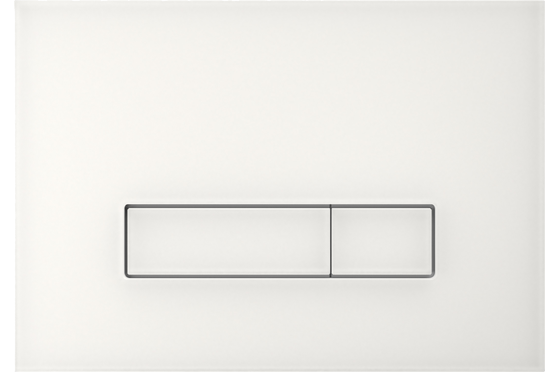 „MEPA Orbit“ WC- und Urinal-Betätigungsplatten aus Design-Glaslaminat in sechs modernen Mattfarben.