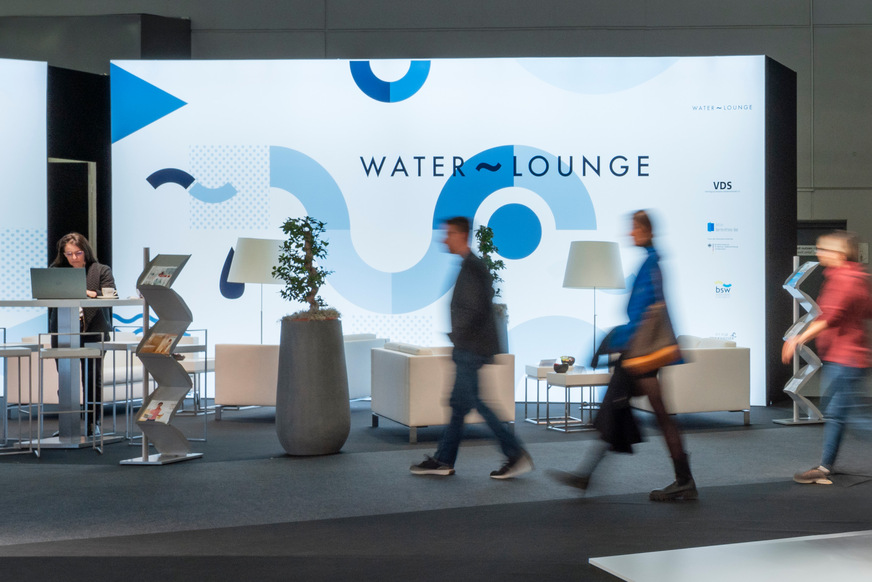 Waterlounge&nbsp;auf der ISH 2023