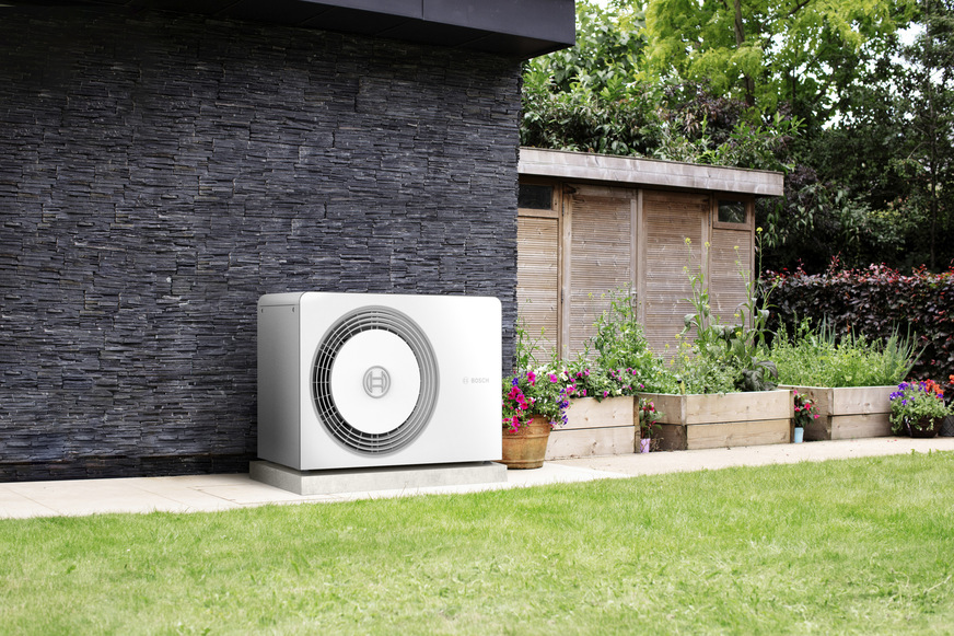 Die neue Luft-Wasser-Wärmepumpe Compress 5800i AW von Bosch