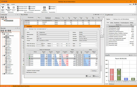 „Heiz- und Kühlkörperauslegung“ ist eines der neuen Programme von Solar-Computer.
