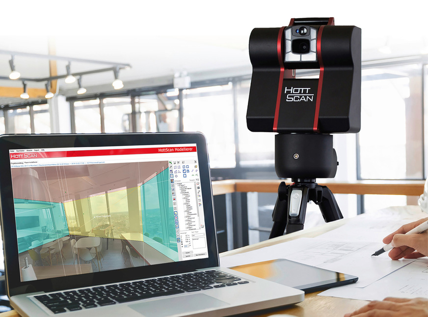 ﻿Die Daten können anschließend mit der „Modellierer Software“ weiterbearbeitet werden, bis hin zu einem fertigen 3D-Modell.