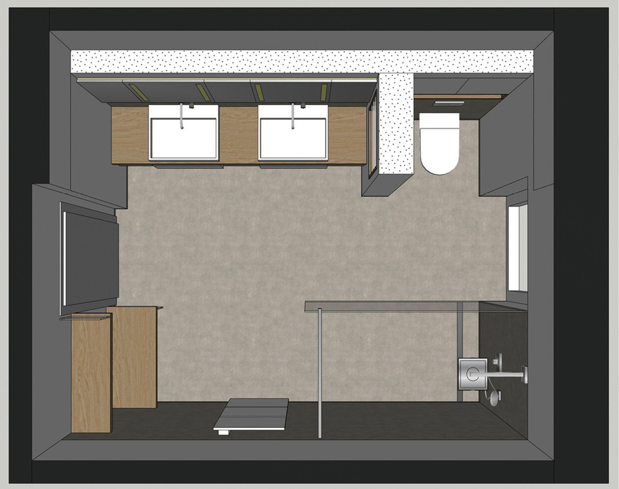 Zweites Leben fürs Bad: Die Kinder sind aus dem Haus, das Bad wurde umgebaut und neu an den Bedürfnissen der Nutzer ausgerichtet.