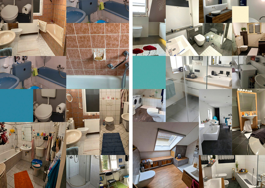 Nach der optischen Analyse von 465 privaten Bädern benötigt eine hohe Anzahl der Bäder ein Update in Sachen Interior-Design und Innovation. Bei 80 % der Bäder in Deutschland ist kein einheitlicher Einrichtungsstil erkennbar. Rund 60 % der Bäder in Deutschland sind in einem guten bis sehr guten Zustand.