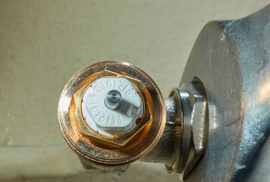 Auch für dieses Thermostatventil kann ein KV-Wert angegeben werden. Lesen Sie, wie sich dieser Wert ermitteln lässt und wie das Ventil eines anderen Herstellers mit denselben Eigenschaften gefunden werden kann.