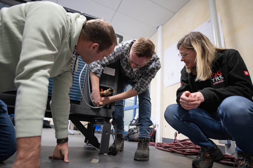 Bei der wpnext-Tour werden Stiebel Eltron-Fachpartner zu Profis in Sachen Planung und Montage der neuen Wärmepumpen-Produktfamilie.