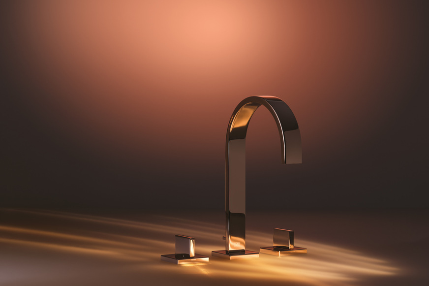 Mit ihrer organisch fließenden und zugleich reduzierten Form erinnert MEM an die ursprünglichste Form der Wasserdarreichung: eine Quelle.