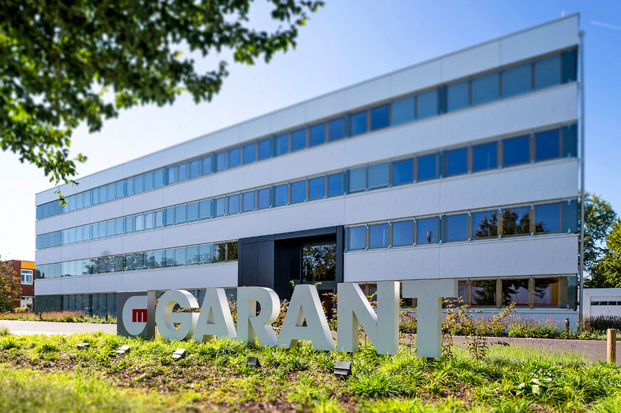Gebäude der Garant Gruppe in Rheda-Wiedenbrück.