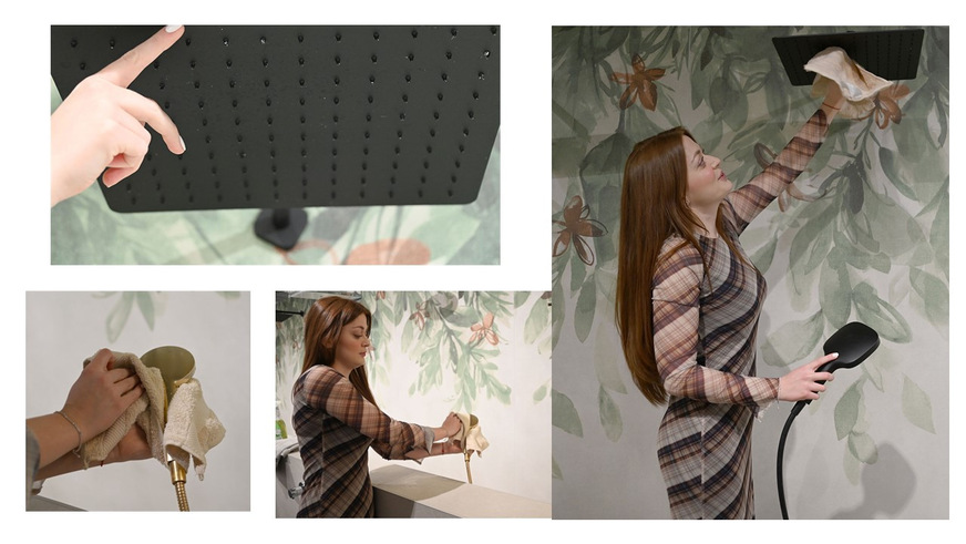 Handbrausen und Duschköpfe von Kalk befreien - aber richtig!