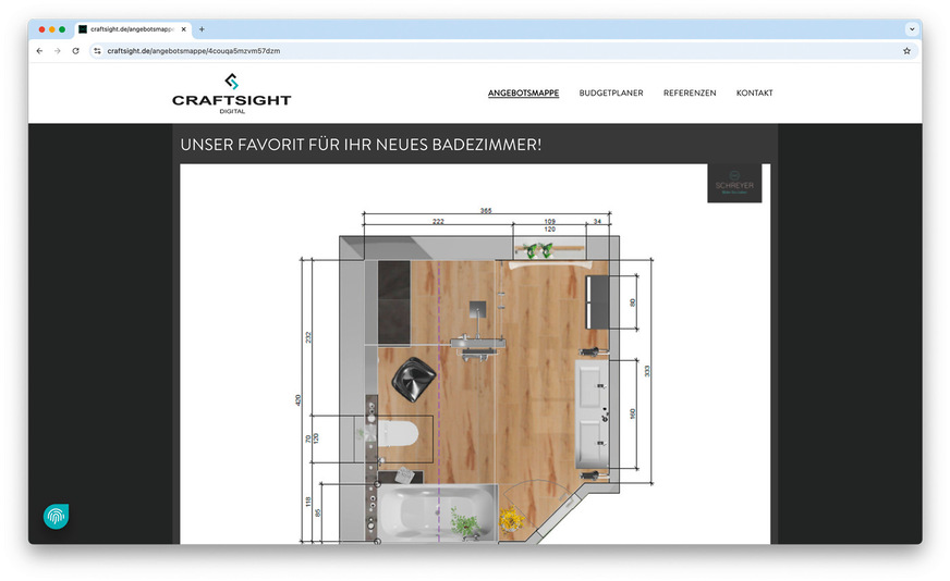 Alle Daten, Unterlagen, Notizen und Pläne sind immer kompakt online zur Hand.