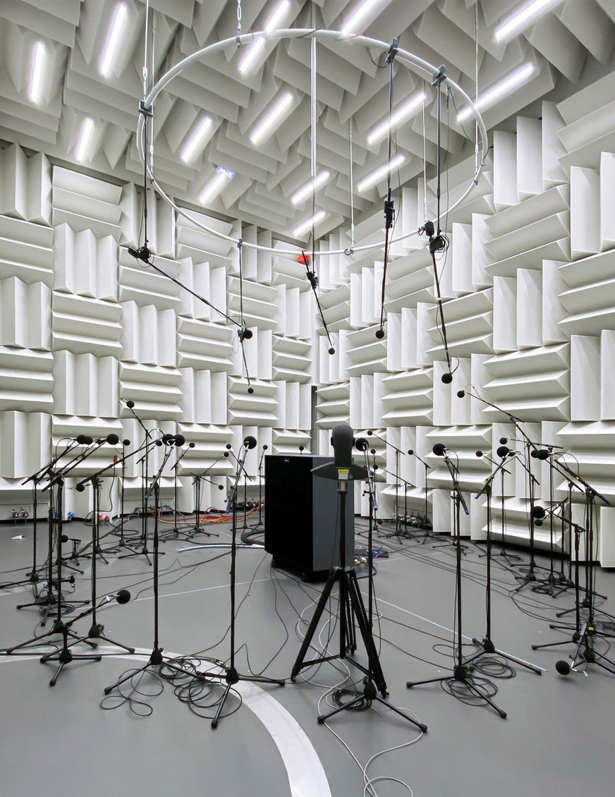 Valides Messverfahren im Akustiklabor von Viessmann.