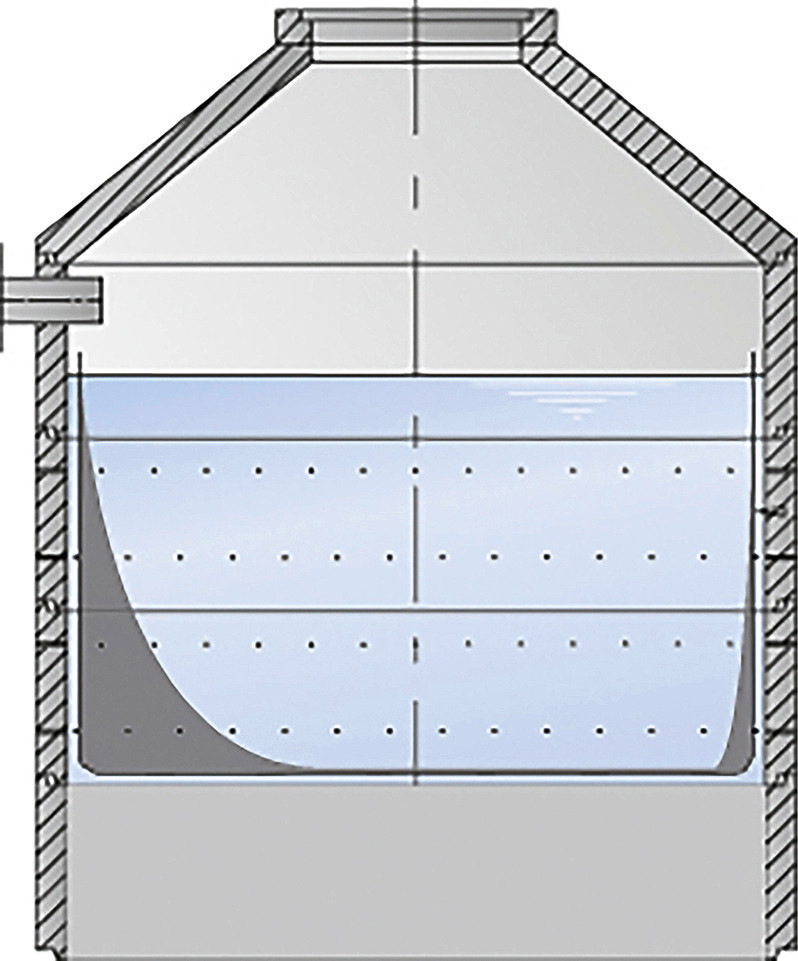 Versickerungsschacht Typ A.