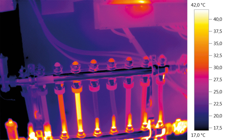 Ein professionell aufgenommenes Wärmebild hilft, Kunden schwierige Sachverhalte einfach zu ­erklären.