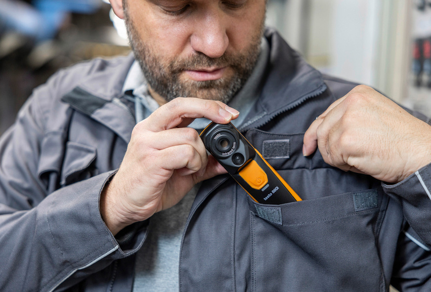 Thermografie in die Tasche stecken: Testo hat die Gerätegröße minimiert.