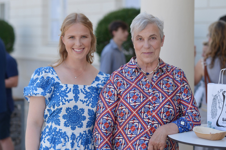 Barbara Wiedemann (rechts) und Louisa Wiedemann.