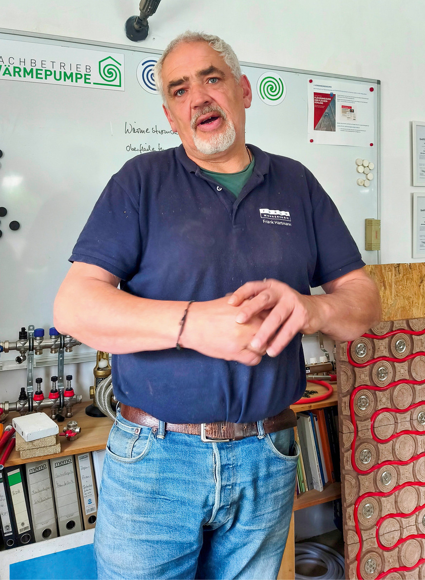 Experte und Buchautor Frank Hartmann während einer Schulung.