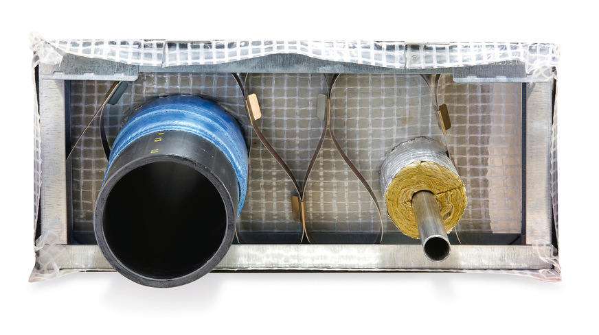 Ausgelegt ist das Deckenverschlusssystem FSH 90&nbsp;als Eingewerkelösung. Das spart Zeit- und Koordinationsaufwand.