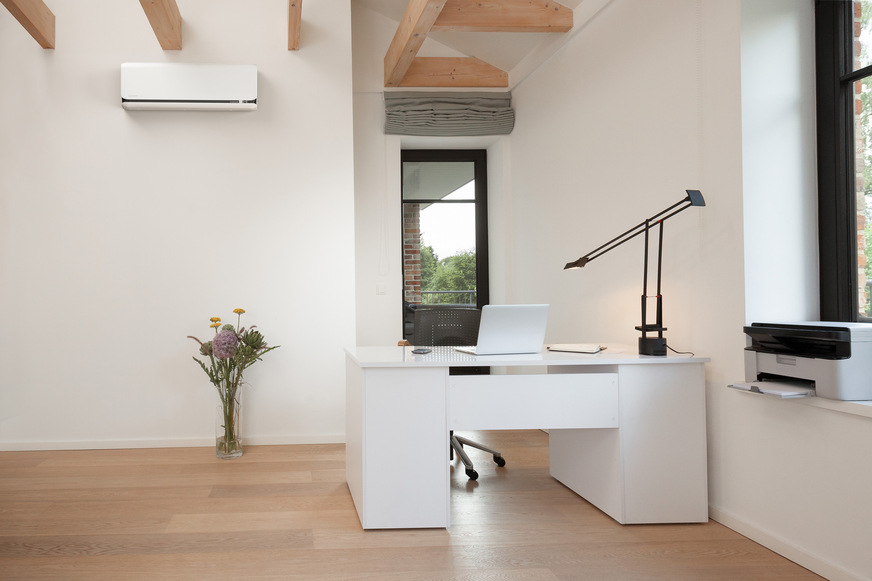 Raumklimagerät im klassischen Anwendungsfall.