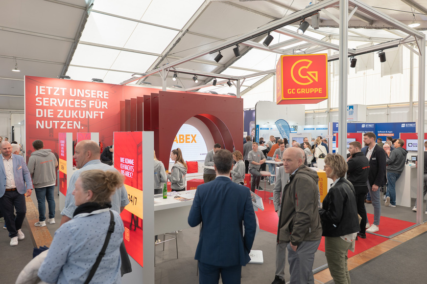 GC-Mehrwertlounge bei den Neuheitenschauen.