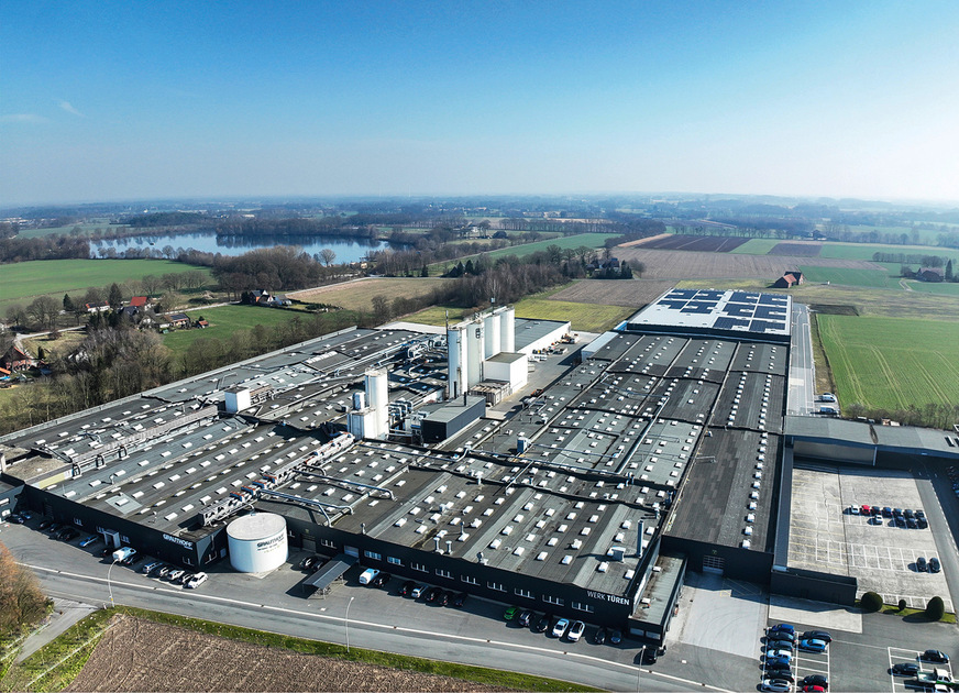 Gebäude für Gebäude ist der Werkskomplex im Laufe der Jahrzehnte gewachsen – ﻿ebenso wie die Dachentwässerung, die dringend saniert werden musste.