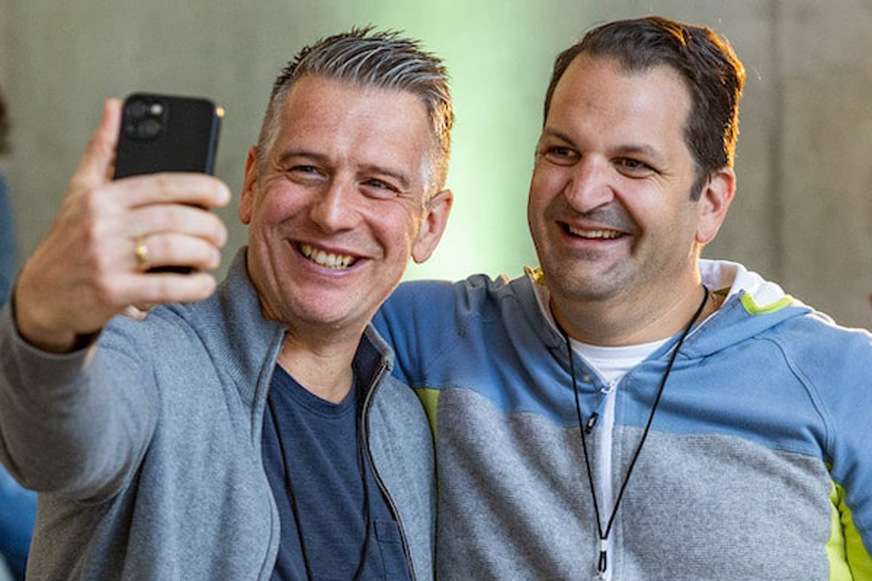 Jörg Mosler (links) und Matthias Brack