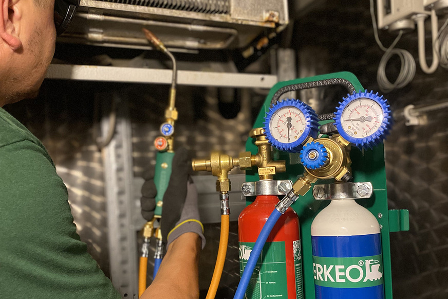 Mobiles Hartlötgerät Mini Eco Pro von Perkeo.