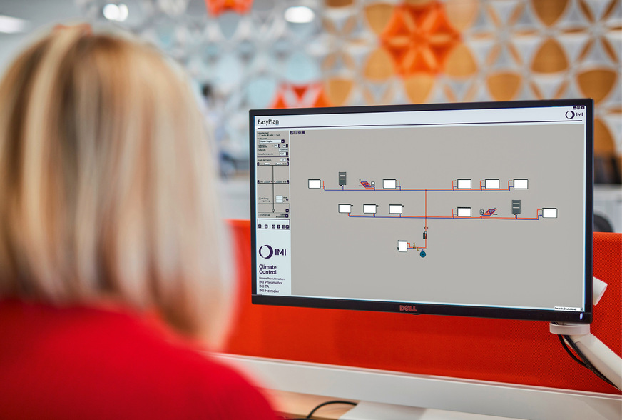 Mit EasyPlan von IMI können SHK-Fachleute schnell und unkompliziert die für den hydraulischen Abgleich notwendige exakte ­Heizlastberechnung gemäß Verfahren B durchführen.