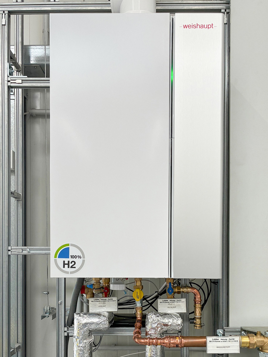 3 Westnetz-Kunden heizen mit Wasserstoff-Brennwertgeräten.