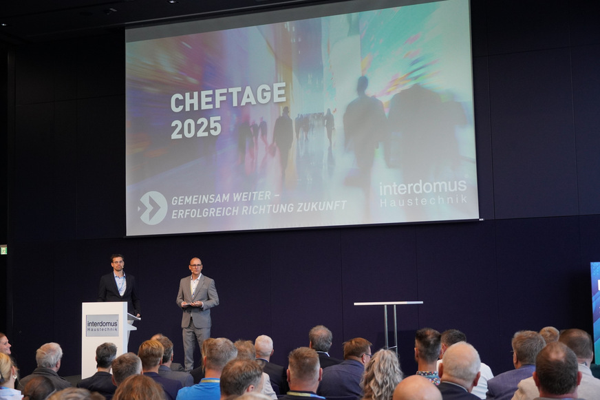 Die Interdomus Haustechnik Cheftage am 12. September 2025 in Dreieich waren mit über 250 Teilnehmern aus mehr als 100 Unternehmen ausgebucht.