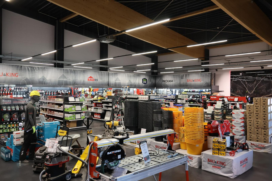 Fachmarkt am Standort in Bad Essen.