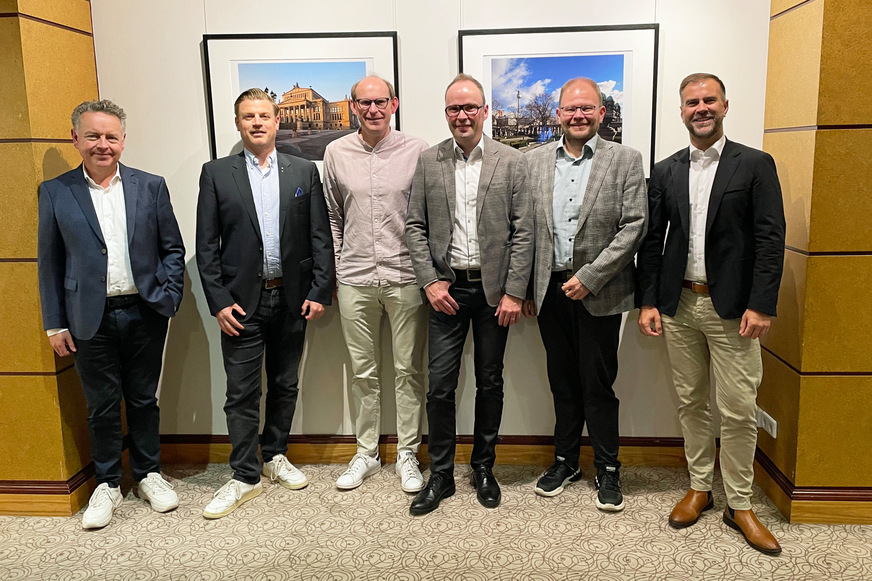 Zur Tagung in Berlin versammelt (von links): Meinolf Buschmann, Stefan Dose, Markus Wöstefeld, Thorsten Spaniol, Rainer Häfele und Hendrik Schütte.