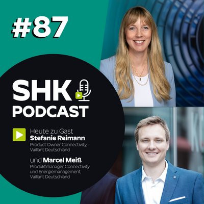 SHK Podcast mit Stefanie Reimann und Marcel Meiß.