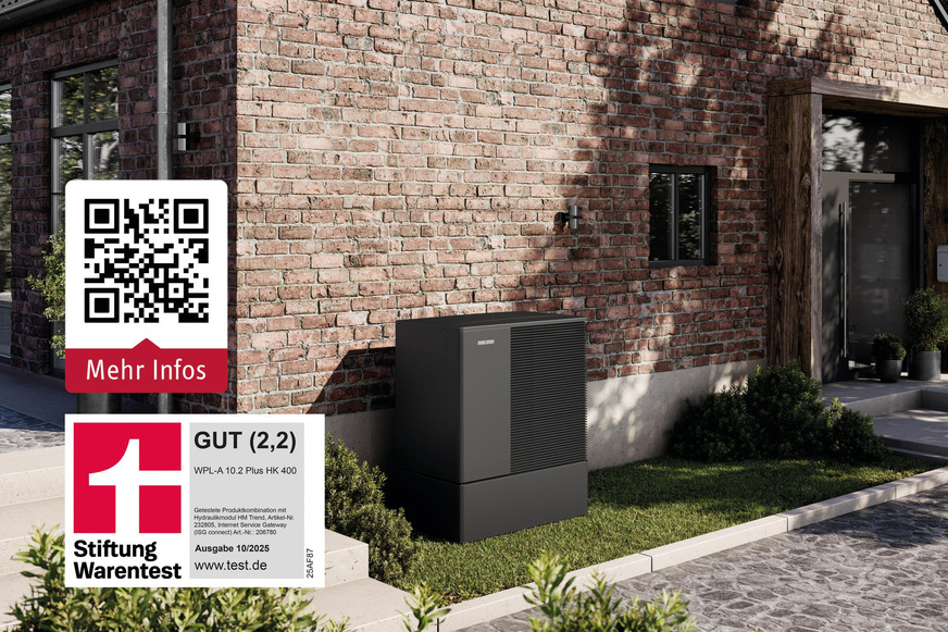 Die Wärmepumpe ist im Betrieb die kostengünstigste Heiztechnik in Deutschland.