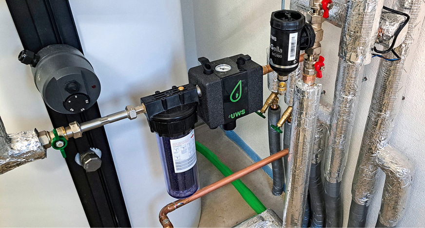 Nachspeisung und Magneti﻿tabscheidung.