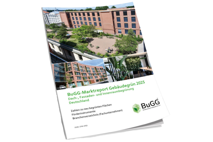 BuGG-Marktreport Gebäudegrün&nbsp;2025.