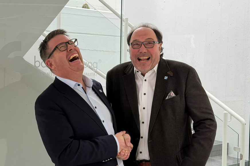 Von links: Oliver Martinez und Dirk Schlattmann.